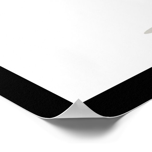 Wees de kerstboom poster (Hoek)