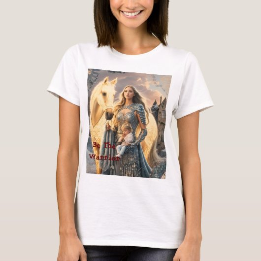 Wees de krijger t-shirt (Voorkant)