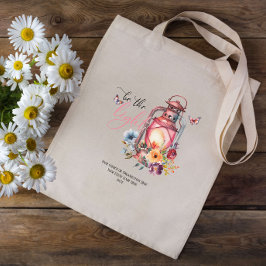 Wees de Lichte Zondag School Geloof Bijbel Custom Tote Bag
