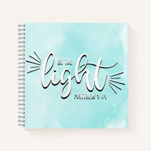 Wees de Light Matthew 5:14 Journal Notitieboek