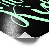 Wees de positieve boodschap van het mooie Kind in Foto Afdruk (Hoek)