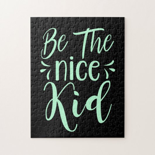 Wees de positieve boodschap van het mooie Kind in  Legpuzzel (Verticaal)
