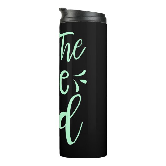 Wees de positieve boodschap van het mooie Kind in  Thermosbeker (Geroteerd rechts)