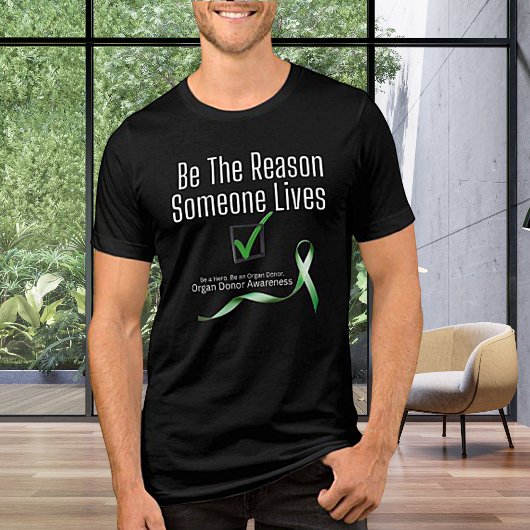 Wees de reden dat iemand leeft Tri-Blend Shirt