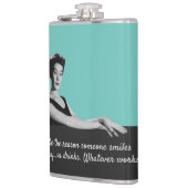 Wees de reden Snarky-Vintage Heupfles (Links)