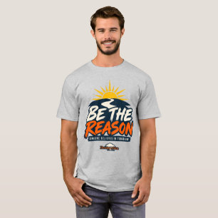 Wees de reden waarom iemand in morgen gelooft t-shirt