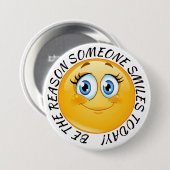 Wees de reden waarom sommige Button lacht (Voorkant /achterkant)