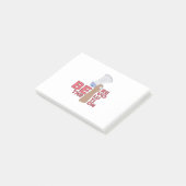 Wees de revolutie post-it® notes (Schuin)