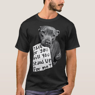 Wees de stem voor Pitbulls en Rescues T-shirt