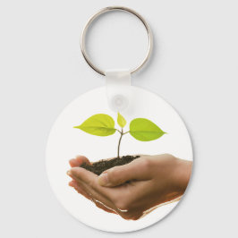 Wees de verandering die je wilt zijn - Sapling in Sleutelhanger