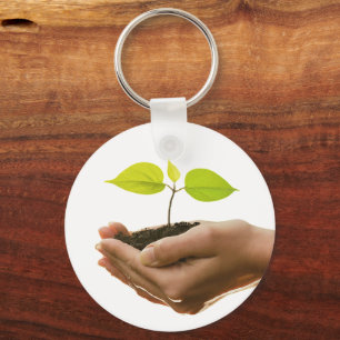 Wees de verandering die je wilt zijn - Sapling in  Sleutelhanger