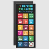 Wees de verandering: maak de uitdaging voor de wer (Voorkant / Achterkant)