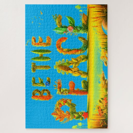 Wees de vrede legpuzzel (Verticaal)