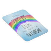 Wees de zonneschijn in de regen magneet (Rechterzijde)