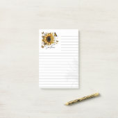 Wees de Zonneschijn Inspirerende 3M Post-it® Notit Notes (Op bureau)