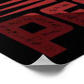 Wees Echte Niet Perfect Poster (Hoek)