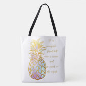 Wees een ananas-Canvas tas (Voorkant)