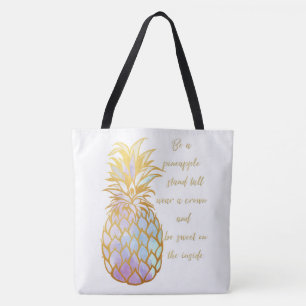 Wees een ananas-Canvas tas