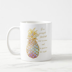 "Wees een ananas" koffie-mok Koffiemok