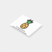 Wees een ananas post-it® notes (Schuin)