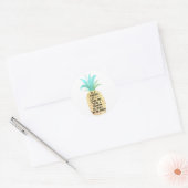 Wees een ananas stand hoge offerte Sticker (Envelop)