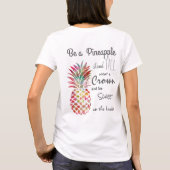 Wees een ananas t-shirt (Achterkant)