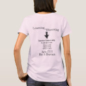 Wees een Berean Search Scripting Apologetics T-Shi T-shirt (Achterkant)