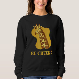 Wees een Cheeky Giraffe glimlacht en wonden glimla Trui