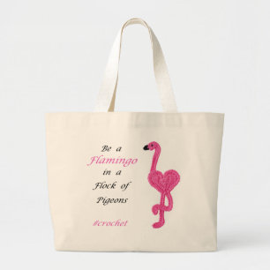 Wees een Flamingo Canvas tas