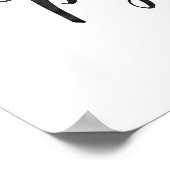 Wees een Flamingo - Inspirerend Poster (Hoek)