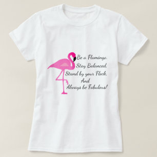 Wees een Flamingo T-Shirt