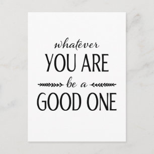 Wees een goede - Inspirerend Kaart
