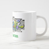 WEES EEN GRAPJE EXTRA GROTE BEKER (Rechts)