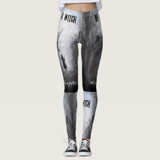 Wees een heks niet een prinses meisjes macht zijn leggings