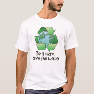 Wees een Hero, Recyclen Kinder T-Shirt
