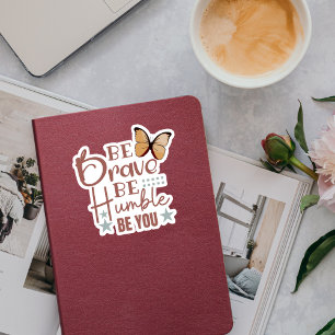 "Wees een hersenschimmel..." Op maat gesneden Viny Sticker