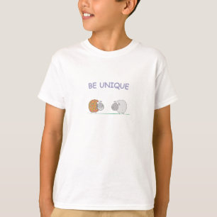 Wees een Inspirerend boodschap met Schattigee scha T-shirt