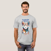 Wees een kat t-shirt (Voorkant volledig)