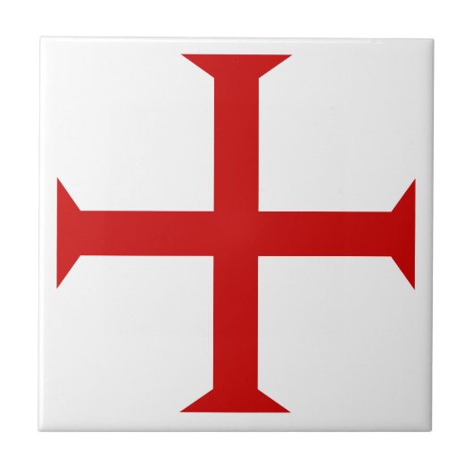 Wees een Knight Templar! Tegeltje (Voorkant)