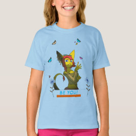 Wees een leuk jeugd T-shirt