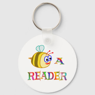 Wees een lezer sleutelhanger