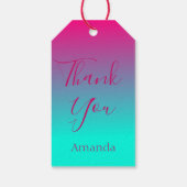 Wees een mooie ananas citaat dank u cadeaulabel (Achterkant)