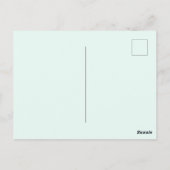 Wees een Pelicaan, geen Pelicaan. Briefkaart (Achterkant)