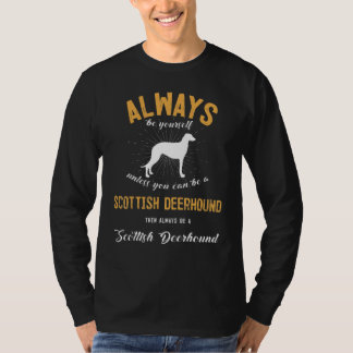 Wees een Schotse herten hond T-shirt