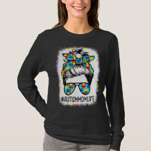 Wees een soort Autism Awareness Bun #autismmomlife T-shirt
