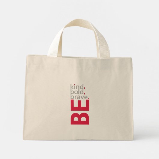 Wees een soort Canvas tas (Achterkant)