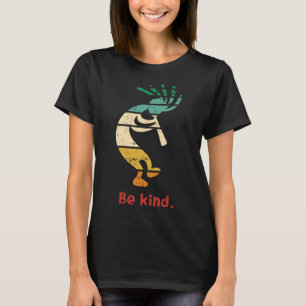 Wees een soort dansende Kokopelli verfijnd ontwer T-shirt