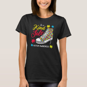 Wees een soort eenzame regenboog Trendy Puzzle laa T-shirt