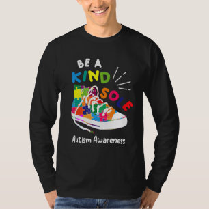Wees een soort enige Autisme Awareness Puzzel Scho T-shirt