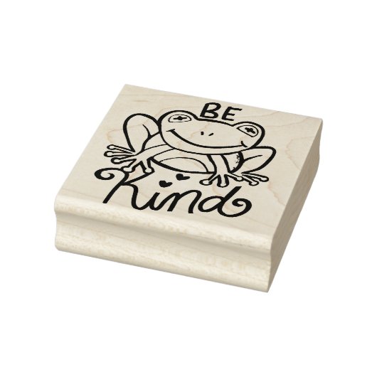 Wees een soort kikker 	rubberstempel (Stempel)